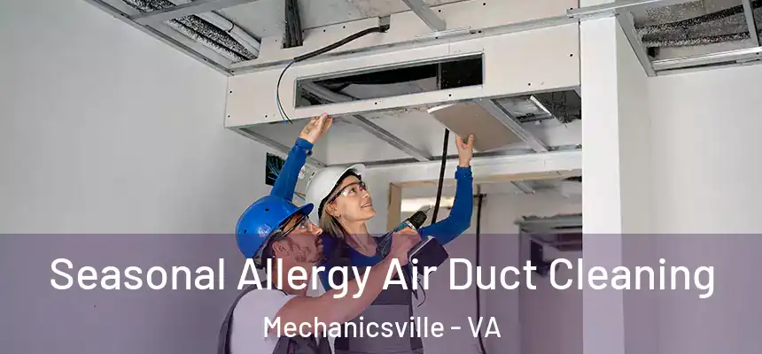 Seasonal Allergy Air Duct Cleaning Mechanicsville - VA